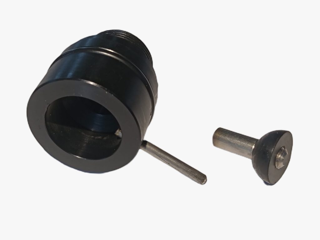 Foot valve with half ball